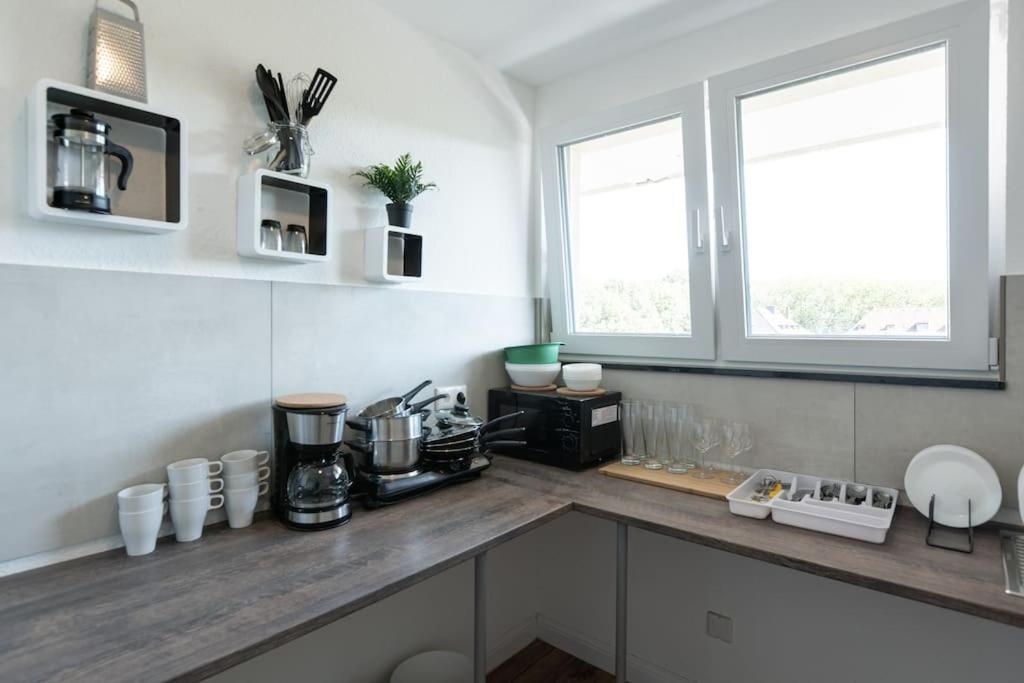 Nature Inspiration Apartment With Balcony & Grill Bbq In Duisburg Mitte Central Station 10 Mins & Big Tv With Photo Lights Eksteriør bilde